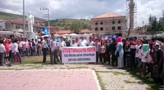 Öğrencilerden 'Uyuşturucuya Hayır' Yürüyüşü