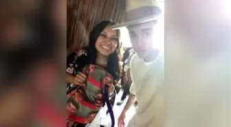 Belieber Brings Justin Bieber Mugshot Backpack To Her Meeting With The Singer