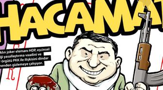 HDP'nin İki Yüzlülüğüne Anlamlı Kapak