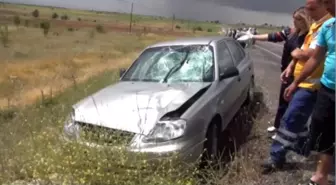 Uşak'ta Trafik Kazası, 1 Ölü