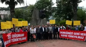 İşten Çıkarılan İşçiler Mudanya Belediyesi'ni Protesto Etti