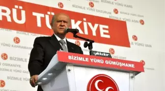 MHP Lideri Bahçeli Gümüşhane'de