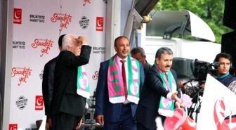 Milli İttifak' Isparta'da Cumhurbaşkanını Eleştirdi