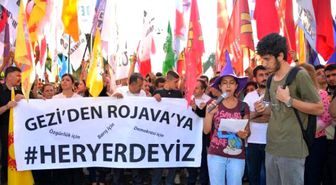 Adana'da Gezi Yıldönümü Yürüyüşü