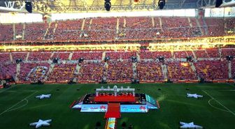 Galatasaray Arena'ya Geldi