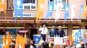 AK Parti Milletvekili Adayları Tunç ve Yelkenci Arıt Mitinginde Halka Hitap Etti