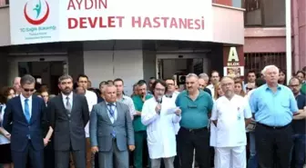 Aydın'da Sağlık Çalışanları Öldürülen Doktor İçin İş Bıraktı