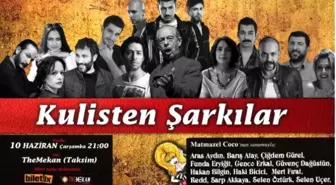 Alternatif Sahneler'den 'Kulisten Şarkılar' Konseri