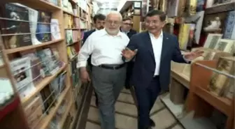 Başbakan Davutoğlu Kapalıçarşı, Nuruosmaniye ve Sahaflar Çarşısı'nı Gezdi