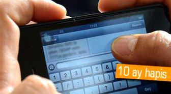 Sms'i Paylaştı, Hapis Cezası Aldı