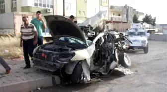 Kamyona Çarpıp Devrilen Otomobilde 1 Kişi Öldü