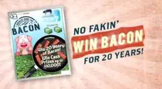 Indiana Lottery Launches Bacon-scented Scratch-off Ticket