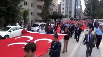 MHP Teşkilatı'ndan 'Bizimle Yürü Bilecik' Yürüyüşü