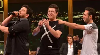 3 Adam Canlı Yayında Beyaz Show'a Baskın Yaptı