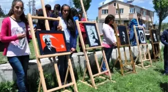 Arpaçay'da Miniklerin Resim ve Bilim Sergisi