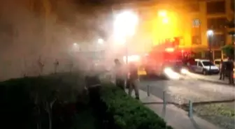 Havza'da İş Yeri Yangını