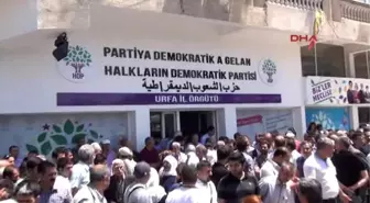 Şanlıurfa?da Hdp'lilerden Protesto