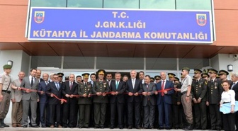 Kütahya İl Jandarma Komutanlığı'na Yeni Hizmet Binası