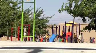 TİKA, Afganistan'da Spor Sahası ve Çocuk Parkı Yaptı