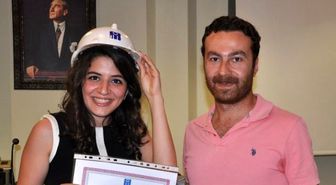 Genç İnşaat Mühendisleri Baret Taktı
