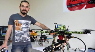 Mühendislik Öğrencisi Silahlı İnsansız Hava Aracı Yaptı