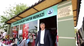 Saruhanlı'da Halk Eğitim Ürünleri Tanıtım Merkezi Açıldı