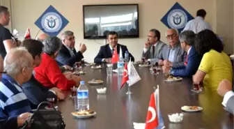 Vali Düzgün'den Yeni Ufuklar Derneği Başkanı Argunşah'a Ziyaret