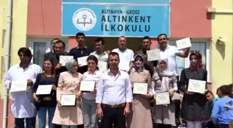 Altınkent İlk-ortaokulu'nda Yılsonu Karne Töreni