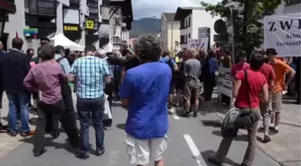 Avusturya'da 'Bilderberg' Protestosu