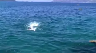 Meis Adası ile Kaş Arasında Düzenlenen Yüzme Yarışları Sona Erdi