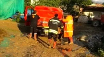 Ereğli'de Su Baskınları Tahliye Edildi