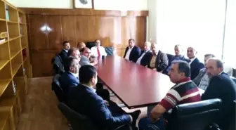 Kaymakam Beyazyıldız Mahalle Muhtarlarıyla Görüştü