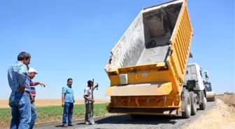 Ceylanpınar'da Yol Çalışması