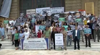 Haydarpaşa Garı'nda 'Tren Seferi' Protestosu