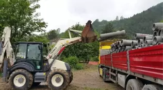 Ulus'ta Alt Yapı Çalışmaları Başladı