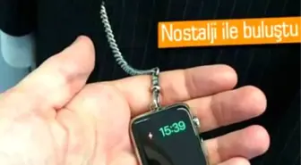 Apple Watch'ı Cep Saatine Dönüştürdüler