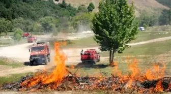 Orman Yangını Tatbikatı Gerçeği Aratmadı