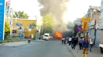 Halk Otobüsünde Patlama: 1 Yaralı