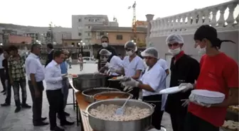 Cizre Kaymakamlığı 200 Kişilik İftar Yemeği Düzenledi