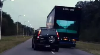 Transparent' Truck Lets Drivers See Ahead Of That Big Semi