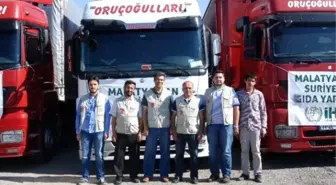 İhh'dan, Suriyelilere 3 Tır Yardım Malzemesi