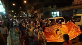 Nusaybin'de Abdullah Öcalan'a Özgürlük Yürüyüşü Yapıldı