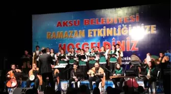 Aksu'da Ramazan Buluşması