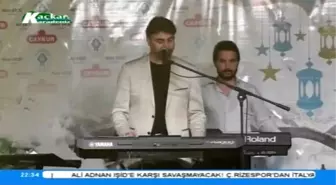 Rize Ramazan Etkinliğinde Ekranda Kız Arkadaşını Gördü, Telefonla Bağlandığı Canlı Yayında Evlilik...