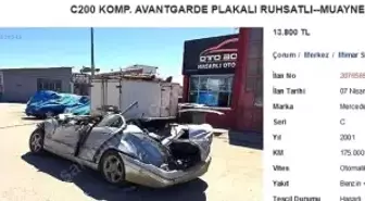 Sahibinden Mercedes'in hurdası bile pahalı