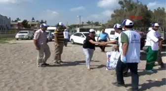 Mersin Deniz Kaplumbağaları İçin Sahili Temizlediler