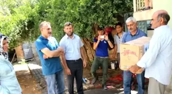 Ceylanpınar Osmanlı Eğitim Ocakları 'Ramazan Yardım Paketi' Dağıttı