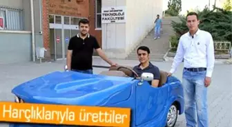 10 Bin Liraya Elektrikli Otomobil Yaptılar