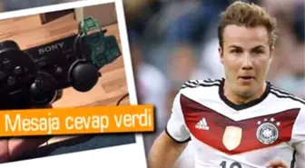 Mario Götze, Ps3 Kolunu Kıran Taraftarı Sevindirdi