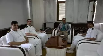 Komutanlardan Belediyeye Ziyaret